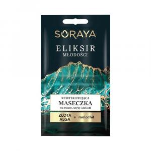 Soraya Эликсир молодости восстанавливающая маска для лица, шеи и зоны декольте 2х5мл