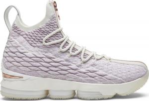 Nike lebron hotsell 15 rose gold