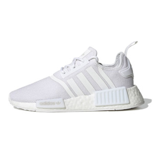 Кроссовки Adidas NMD R1 Refined Cloud White Grey One GS