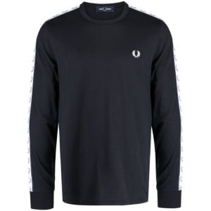 Fred Perry толстовка с вышитым логотипом, синий