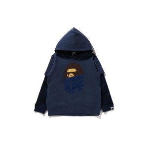 Детская толстовка A Bathing Ape, темно-синий