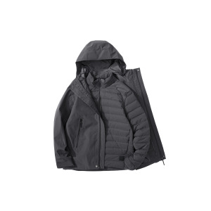 Ветровка Куртка Унисекс Jack Wolfskin, цвет 6350 dark gray