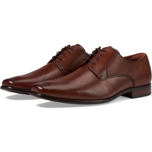 Оксфорды Florsheim Postino Plain Toe, цвет Cognac Smooth/Perf