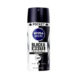 Карманный дезодорант-антиперспирант Men Black & White Invisible Pocket Nivea, 100 ml