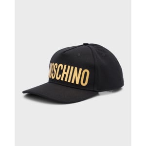 Мужская бейсбольная кепка Cappello Logo с 5 панелями Moschino