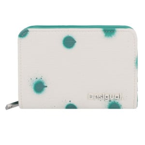 Кошелек Desigual Splatter 12 cm, белый