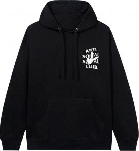 Anti Social Social Club x Playboy Bunny Logo Hoodie Black Black CDEK.Shopping