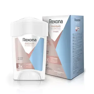 Крем-дезодорант Maximum Protection Clean Scent Rexona, 45 ml