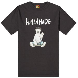 Футболка Human Made Bucket Hat Polo Bear, черный