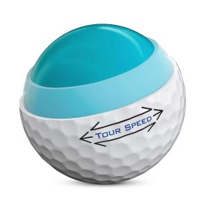 Мячи для гольфа Tour Speed ​​12 шт белые TITLEIST, белый