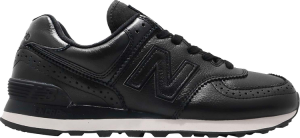 New Balance 574 Leather Black