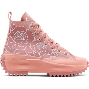 Кроссовки Converse Natasha Cloud x Wmns Run Star Hike Inspired Floral - Pink Quartz, розовый