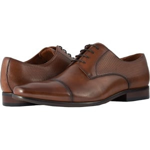 Оксфорды Postino Cap Toe Oxford Florsheim, коньяк smooth