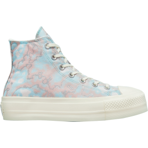 Кроссовки Converse Wmns Chuck Taylor All Star Lift Platform High Marble, синий