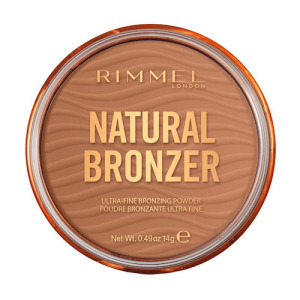 Rimmel Бронзатор для лица Natural Bronzer с осветляющими частицами 002 Sunbronze 14г