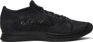 Nike flyknit racers triple black online