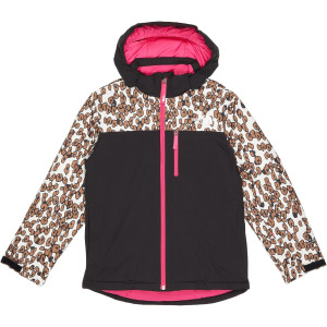 Куртка The North Face Snowquest Plus Insulated Jacket, цвет Pinecone Brown Leopard Print