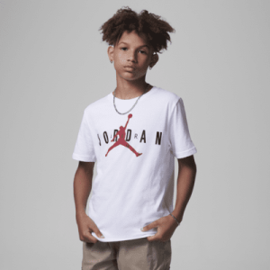 Футболка Jordan Big Kids' T-Shirt, белый