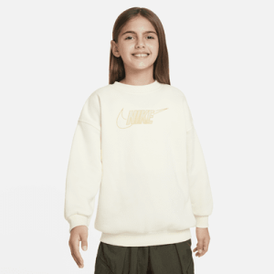 Толстовка Nike Sportswear Club Fleece, цвет Coconut Milk/Metallic Gold