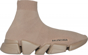 Кроссовки Balenciaga Wmns Recycled Speed 2.0 Sneaker Dark Beige, коричневый