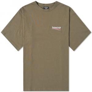 Balenciaga campaign cheap logo tee