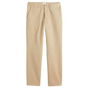 Брюки H&M Slim Fit Cotton Chinos, бежевый