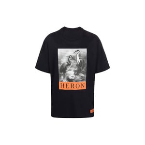 HERON PRESTON Мужская футболка, Черный