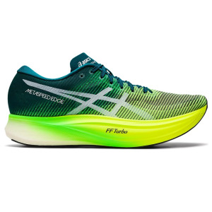 Кроссовки metaspeed edge+ 'velvet pine safety yellow' Asics, синий