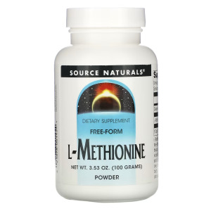 Source Naturals L-Метионин, 100 г