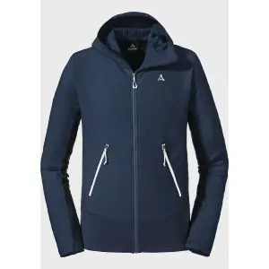 Флисовая куртка Schöffel "Fleece Hoody Monte Sart M", с капюшоном, синий