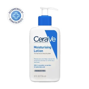 Cerave Увлажняющий лосьон 236 мл. для нормальной и очень сухой кожи,  White