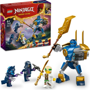 Пластиковый конструктор Ninjago jay's battle pack 71805 — креативный конструктор с минифигуркой джея для детей от 6 лет и старше (78 деталей) Lego