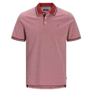 Поло с коротким рукавом Jack & Jones Bluwin Regular Fit, красный