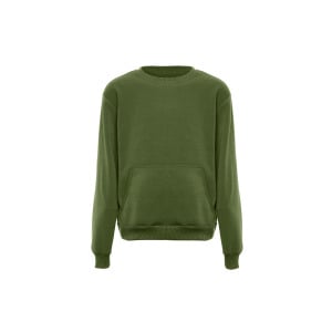 Толстовка MO Round Neck Sweater, оливковый