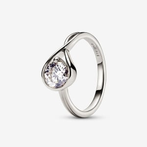 Кольцо Pandora Infinite Lab-Grown Diamond, 1,00 карат, белое золото/бриллиант