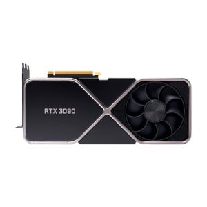 Видеокарта NVIDIA GeForce RTX 3090 Founders Edition, 24 Гб, титаново-черный