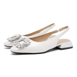 Туфли Eblan Baotou Casual With Skirt (размер 37), бежевый