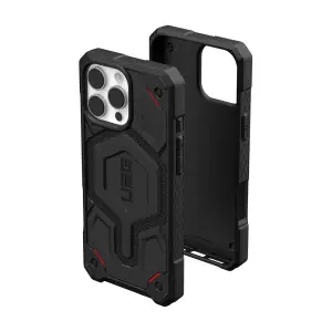 Чехол UAG Monarch Pro для iPhone 16 Pro Max с MagSafe, Kevlar Black