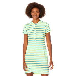 Платье Calvin Klein, Stripe Henley Dress