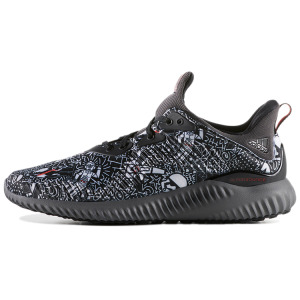 Кроссовки AlphaBounce Kids GS Low-top Black/Grey Adidas