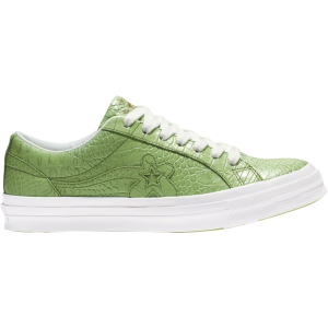 Кроссовки Converse Golf Le Fleur x One Star Low Gator Collection - Forest Green, зеленый