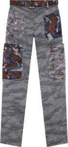 Брюки Diesel P-Jose-CMF Trousers 'Grey', серый