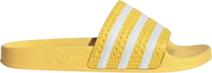 Adidas adilette slides yellow sale