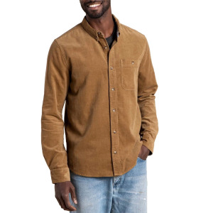 Вельветовая рубашка Toad & Co Scouter с длинными рукавами, коричневый