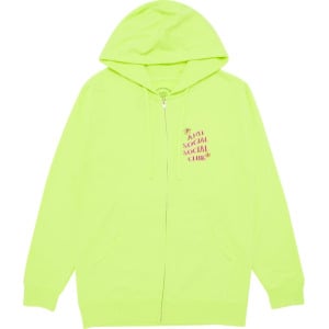 Худи Anti Social Social Club Coral Crush Zip Up Hoodie 'Yellow', желтый