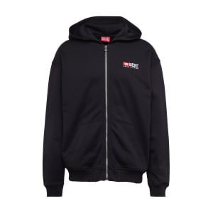 Худи DIESEL Zip-Up Hoodie, черный