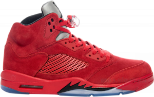 Jordan retro 5 all red best sale