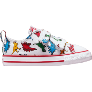 Кроссовки Converse Chuck Taylor All Star Low Easy-On TD Dinosaurs, белый