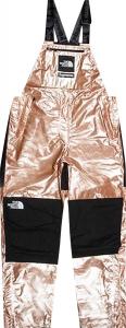 Supreme x The North Face Metallic Mountain Bib Pants Rose Gold