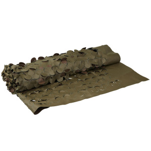 Сеть для охоты Solognac Camouflage 4 × 2,1 м, темный хаки/кофейно-коричневый